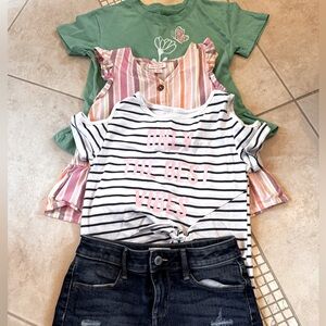 Girls size 7 and 8 summer clothes.